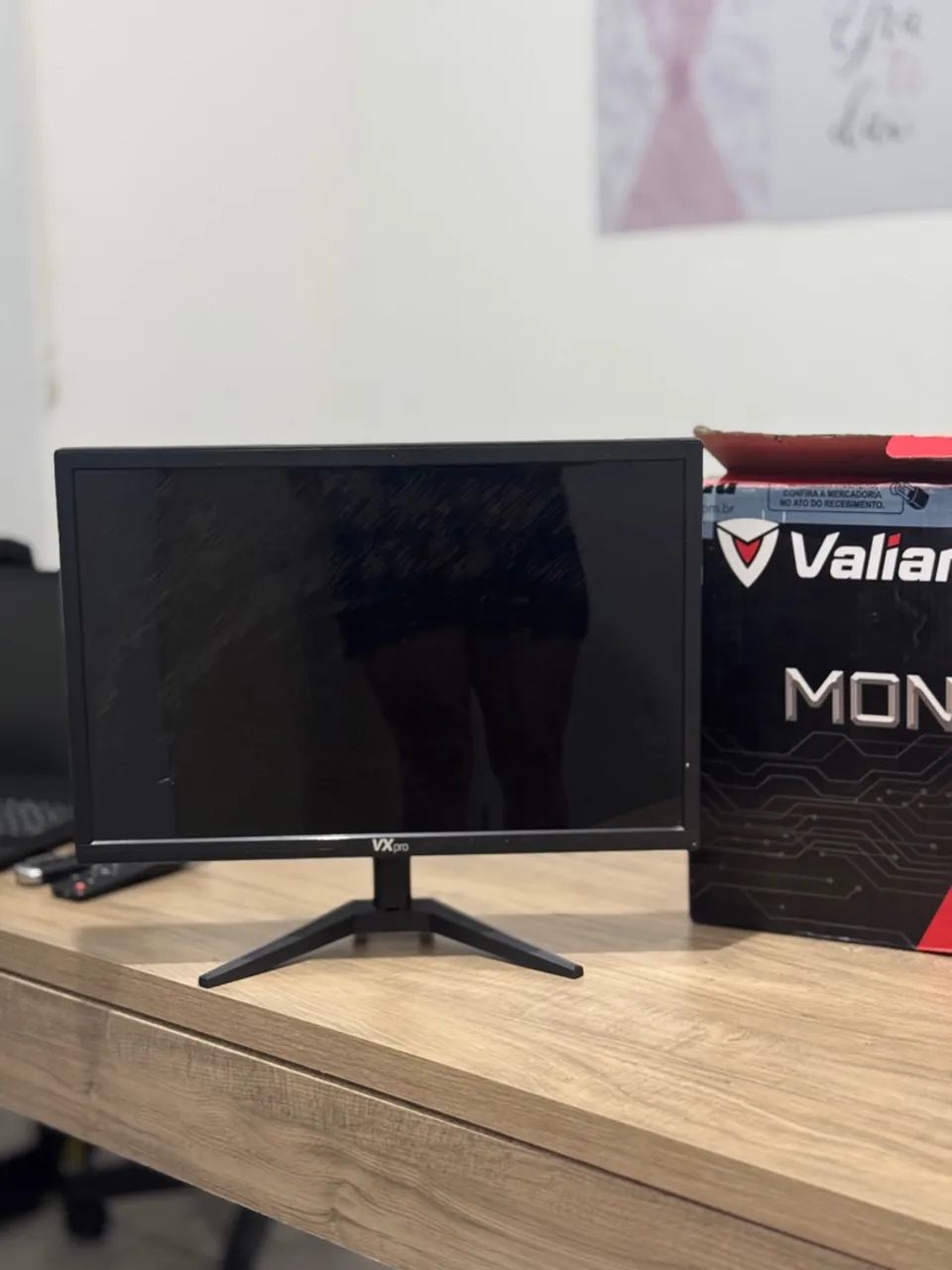 Monitor VALIANTY 19 polegadas HDMI NOVO - 6 meses de garantia 