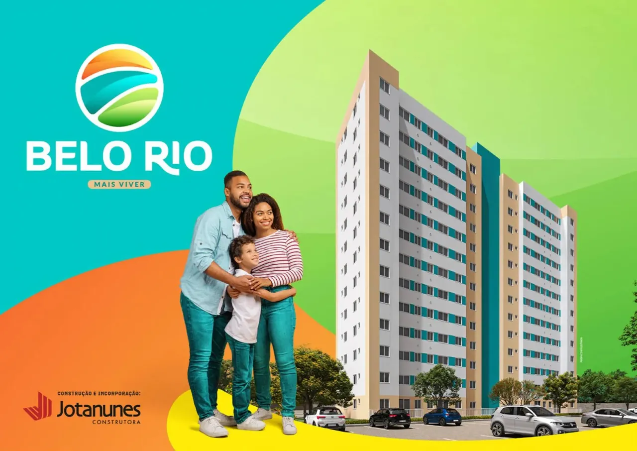 Apê no Belo Rio com Subsídio Federal, Lazer Completo e Localização Estratégica