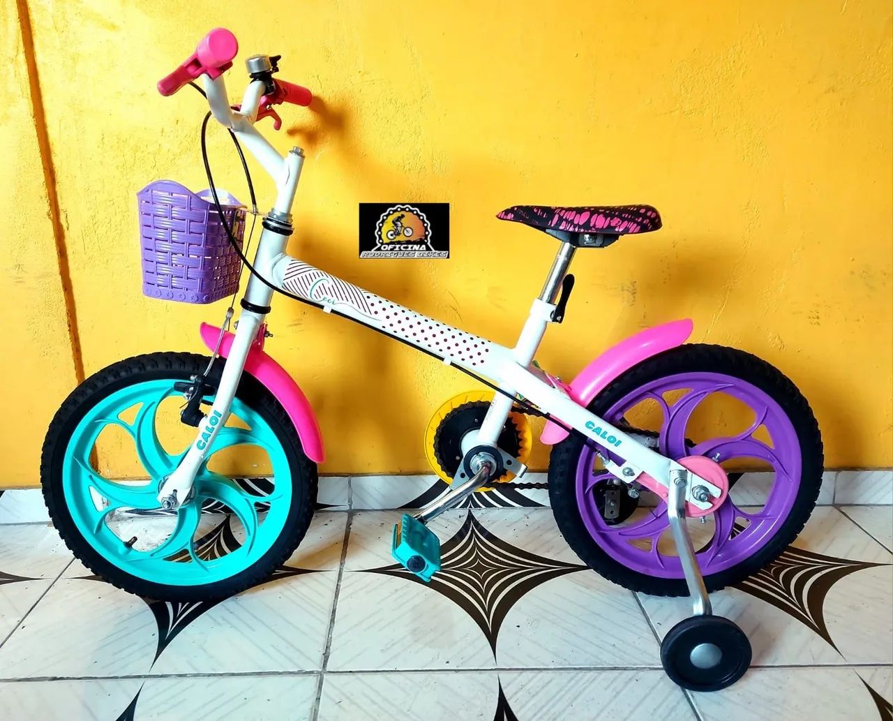 Bike infantil semi nova aro 16, Entregamos à Domicílio. 