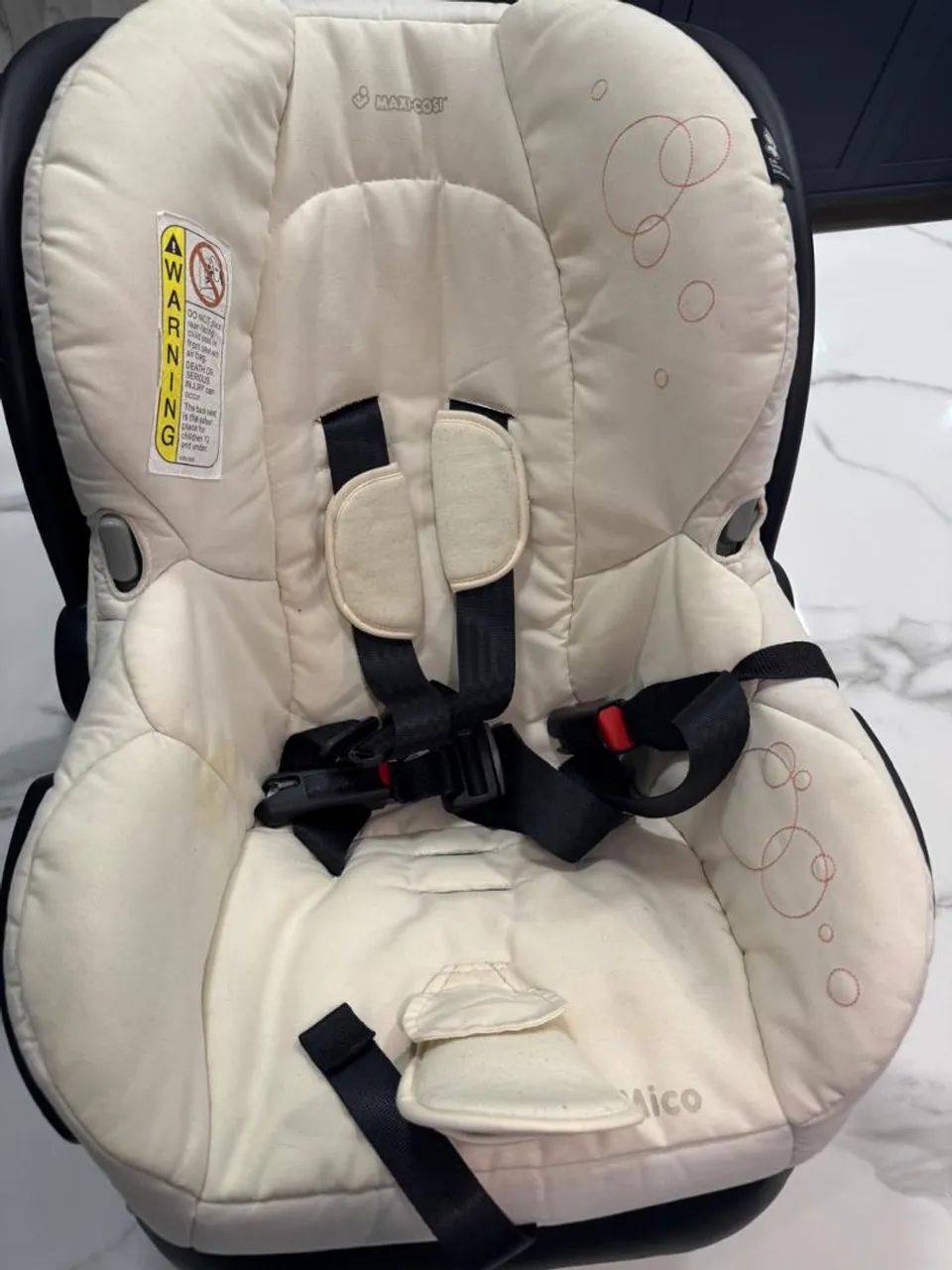 Cadeirinha de bebê conforto Maxi Cosi! Sem guarda sol!! - Foto 3