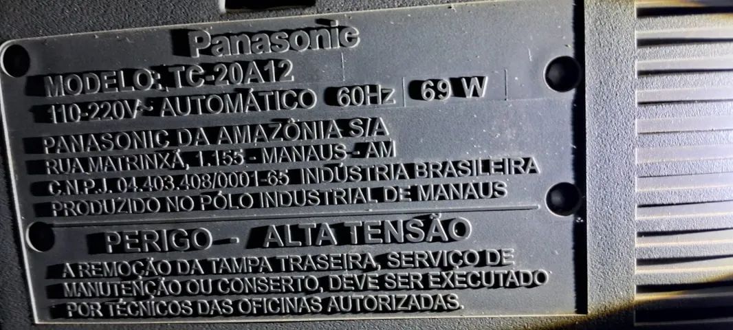 Televisão Panasonic Panablack 20P - Foto 3