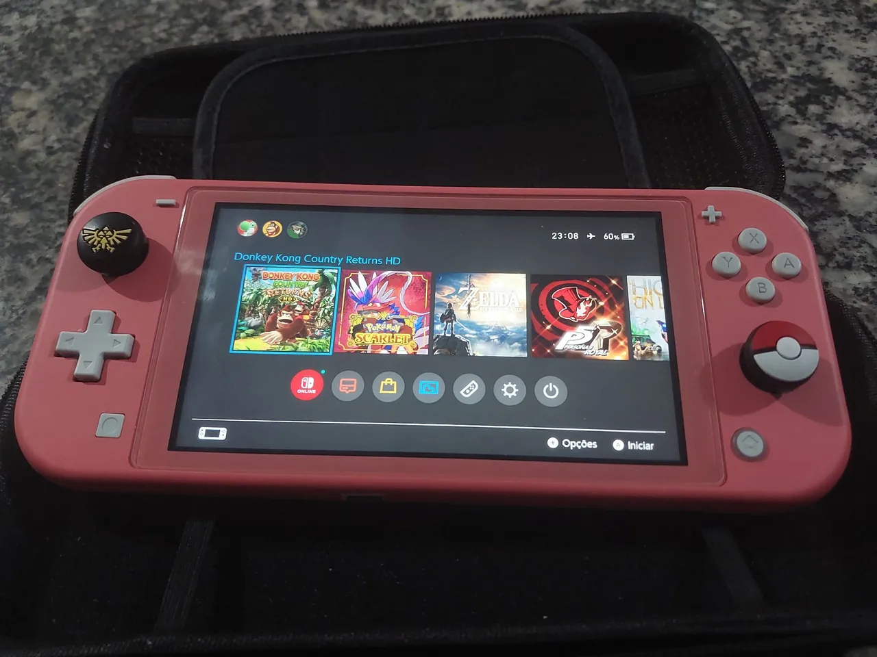 Nintendo Switch Lite - desbloqueado