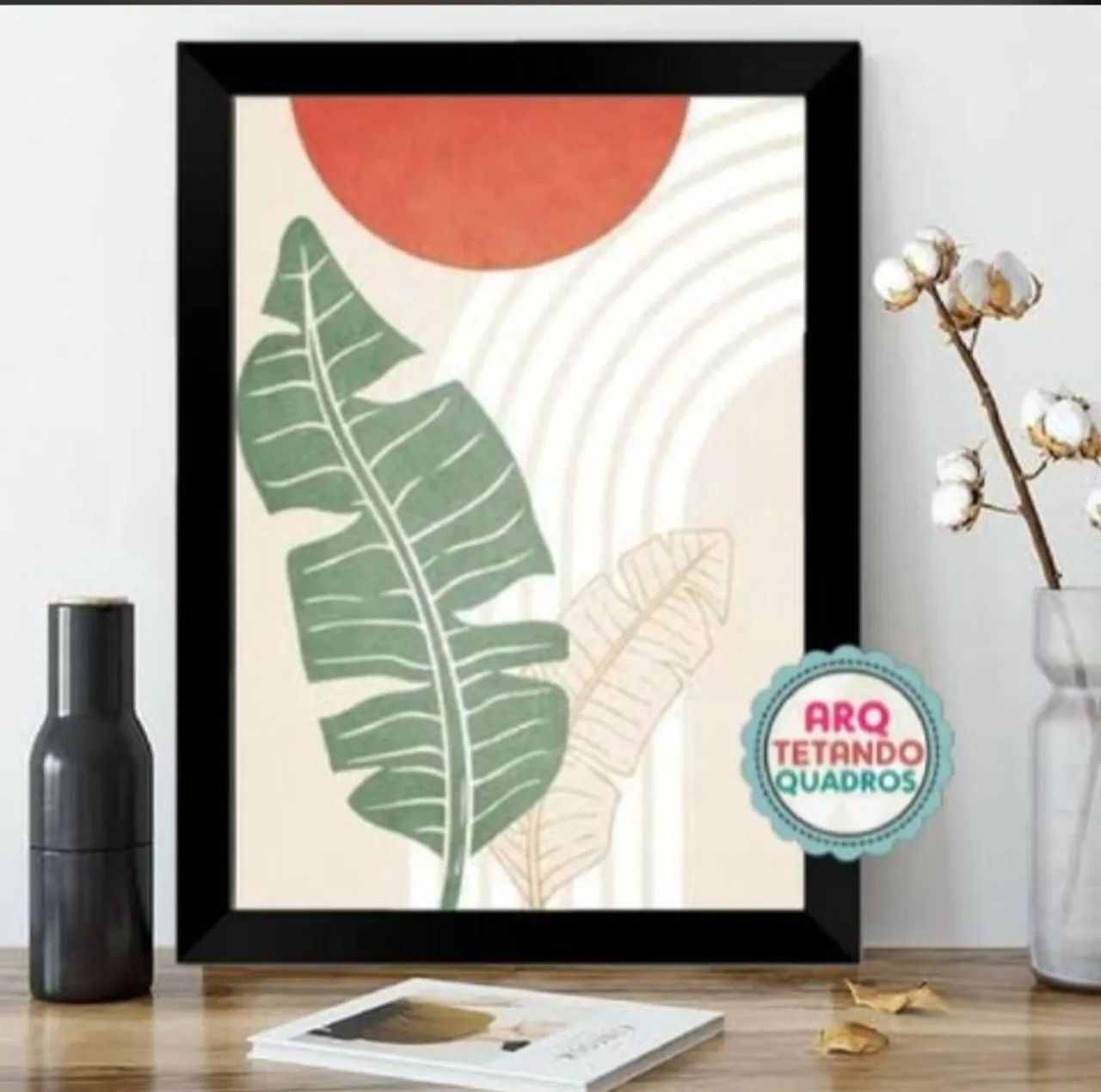 Quadro Decorativo - Boho chic -Tam:A3