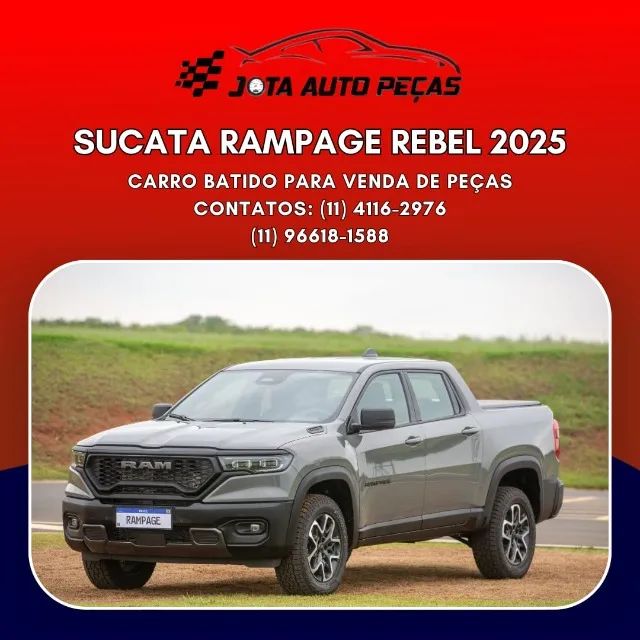 Sucata rampage rebel 2025