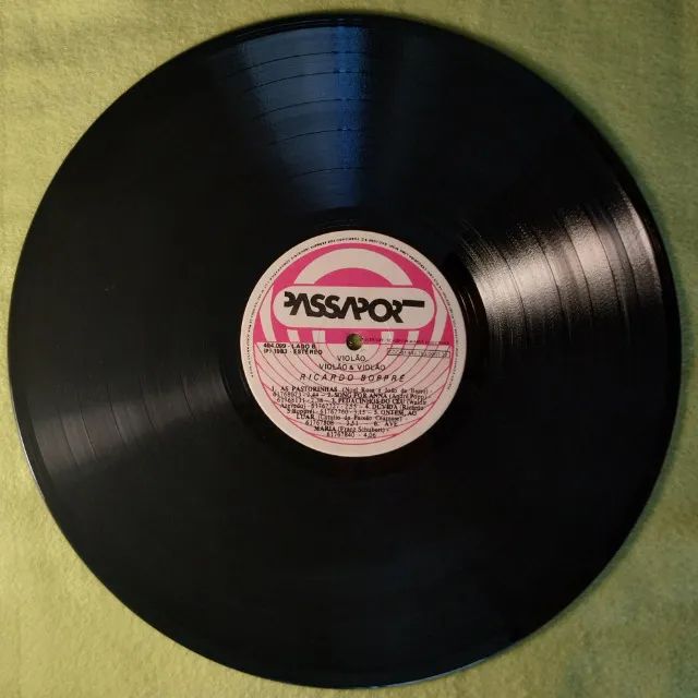 Disco de Vinil Ricardo Boppré - Violão, Violão & Violão - Foto 2