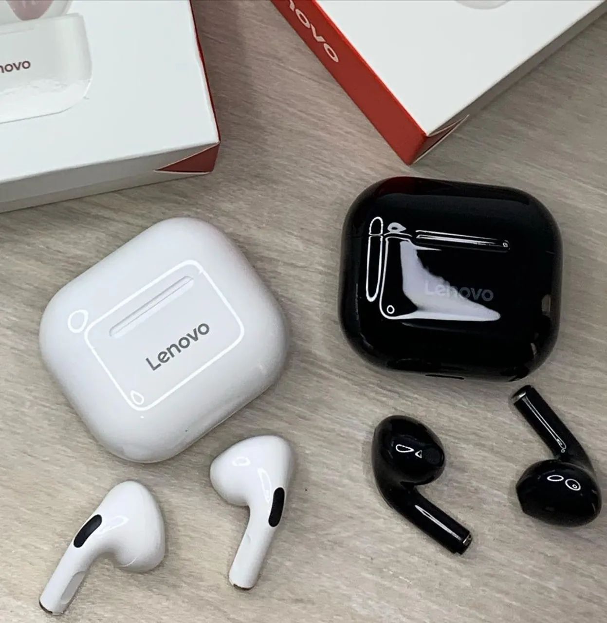 Fone de ouvido sem fio Lenovo lp40  - Foto 3