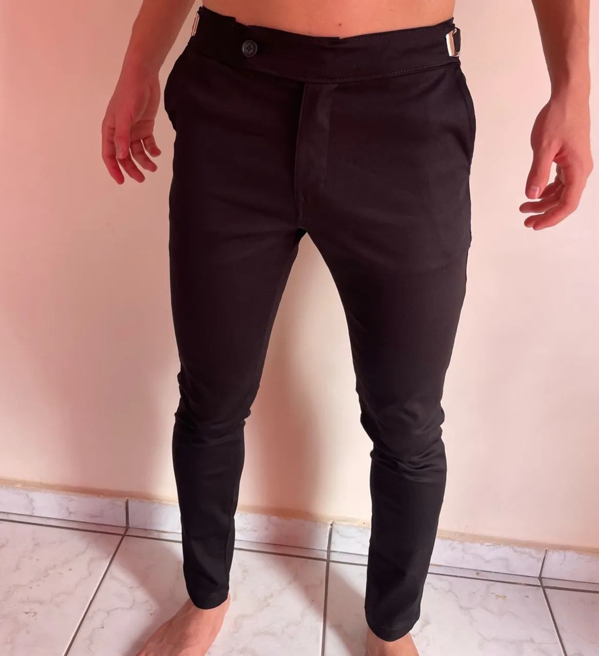 Calça ajuste lateral TAM 38 - Foto 2