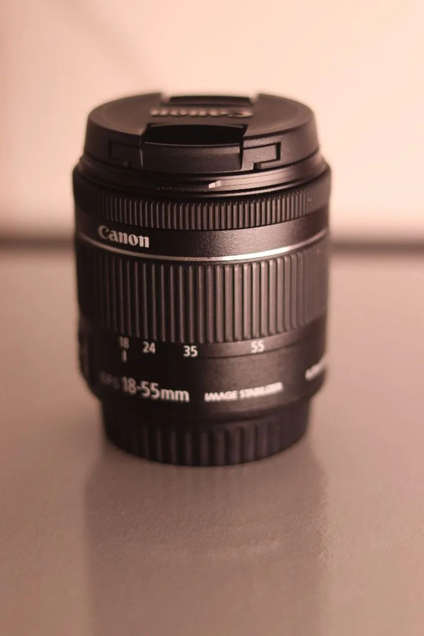 Lente Canon NOVA 18mm-55mm - Foto 3