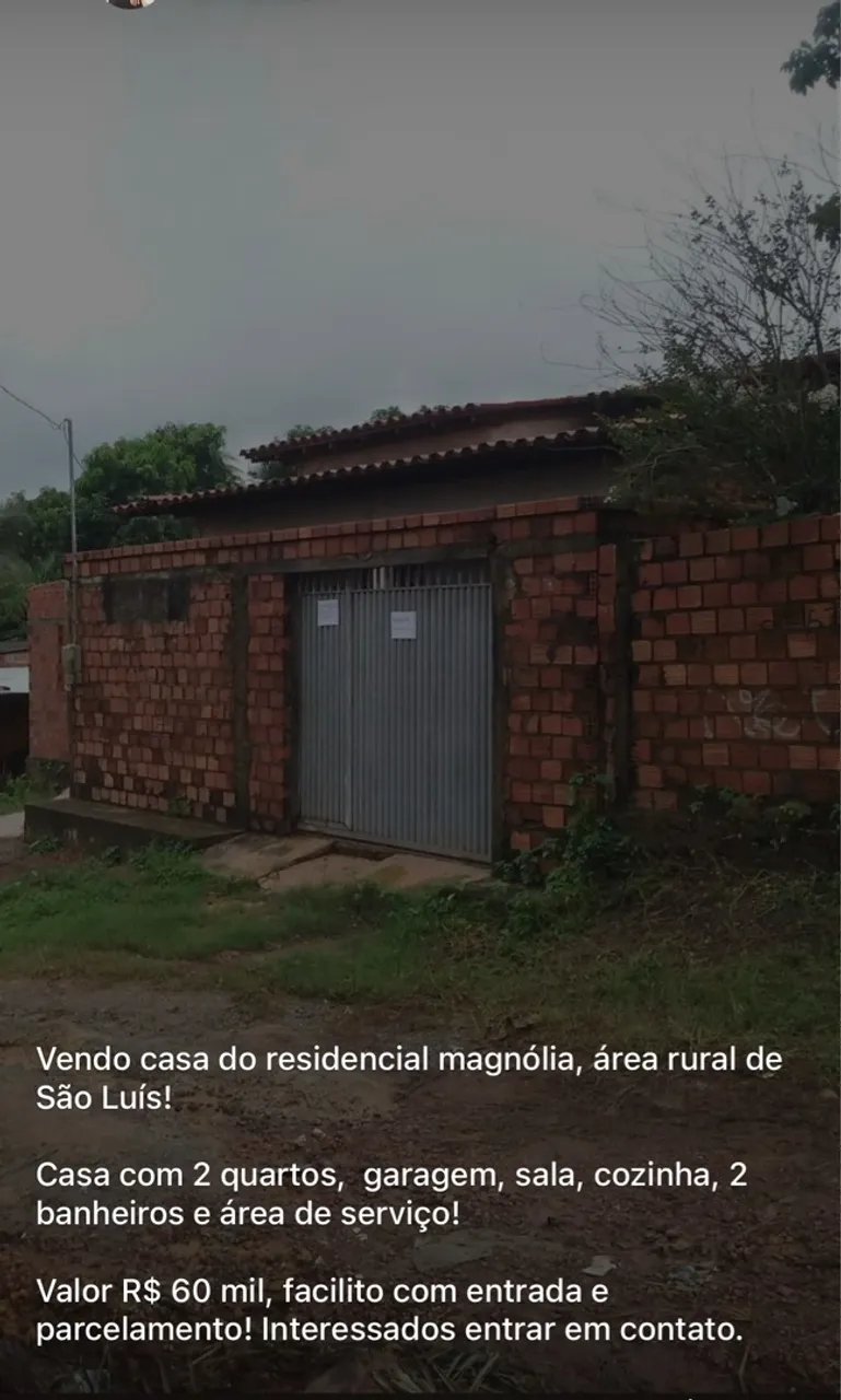 Venda casa residencial magnólia 2000