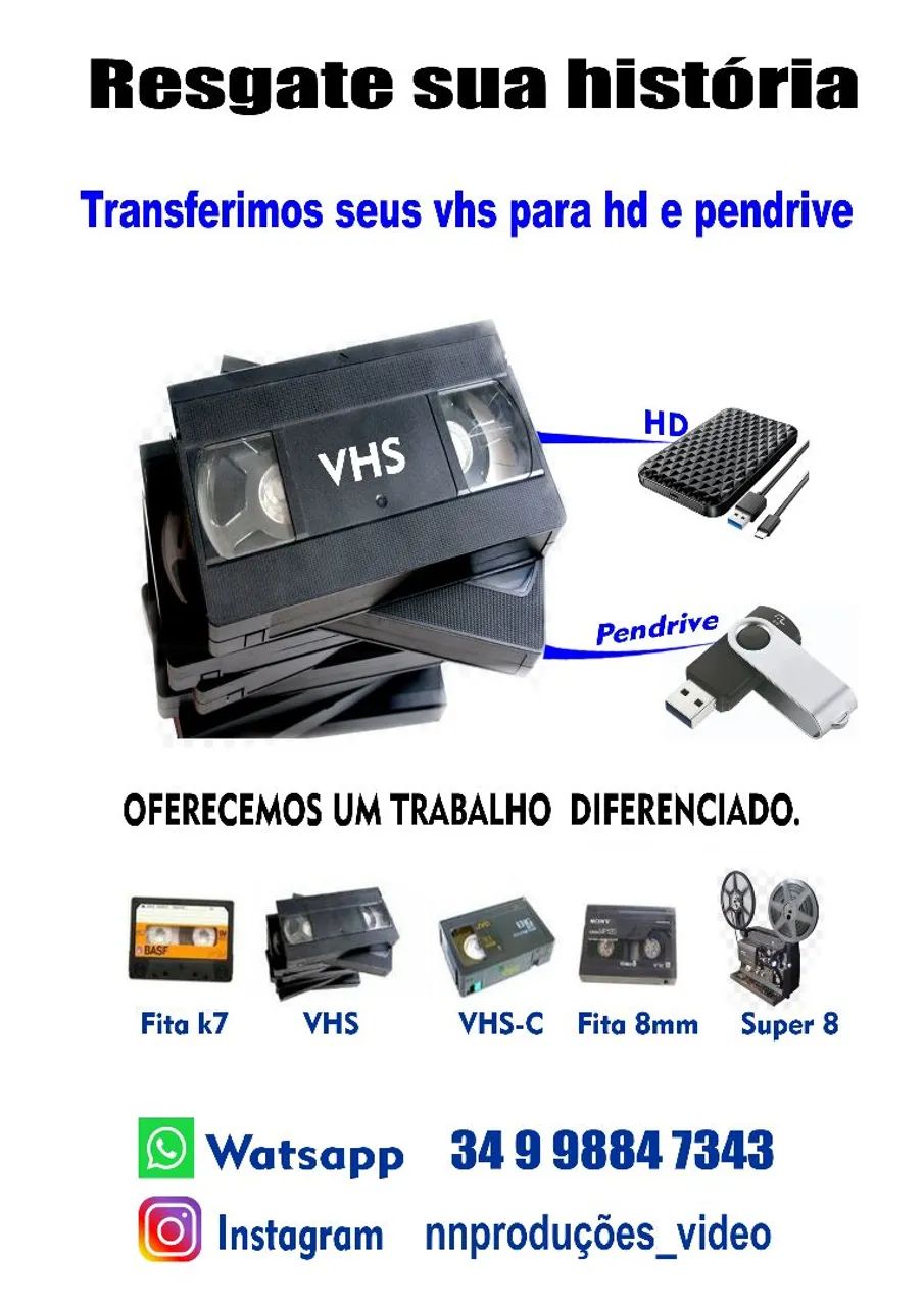 Conversão de material em Vhs para HD pen-drive  - Foto 5