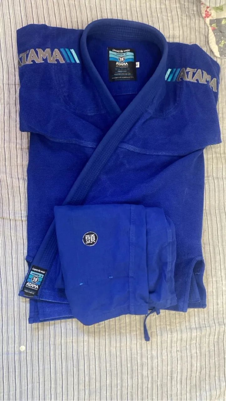 Kimono Mundial Atama Azul A2