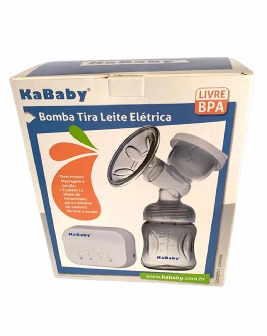 Bomba Tira Leite Elétrica e Manual KaBaby - Nova Lacrada  - Foto 3