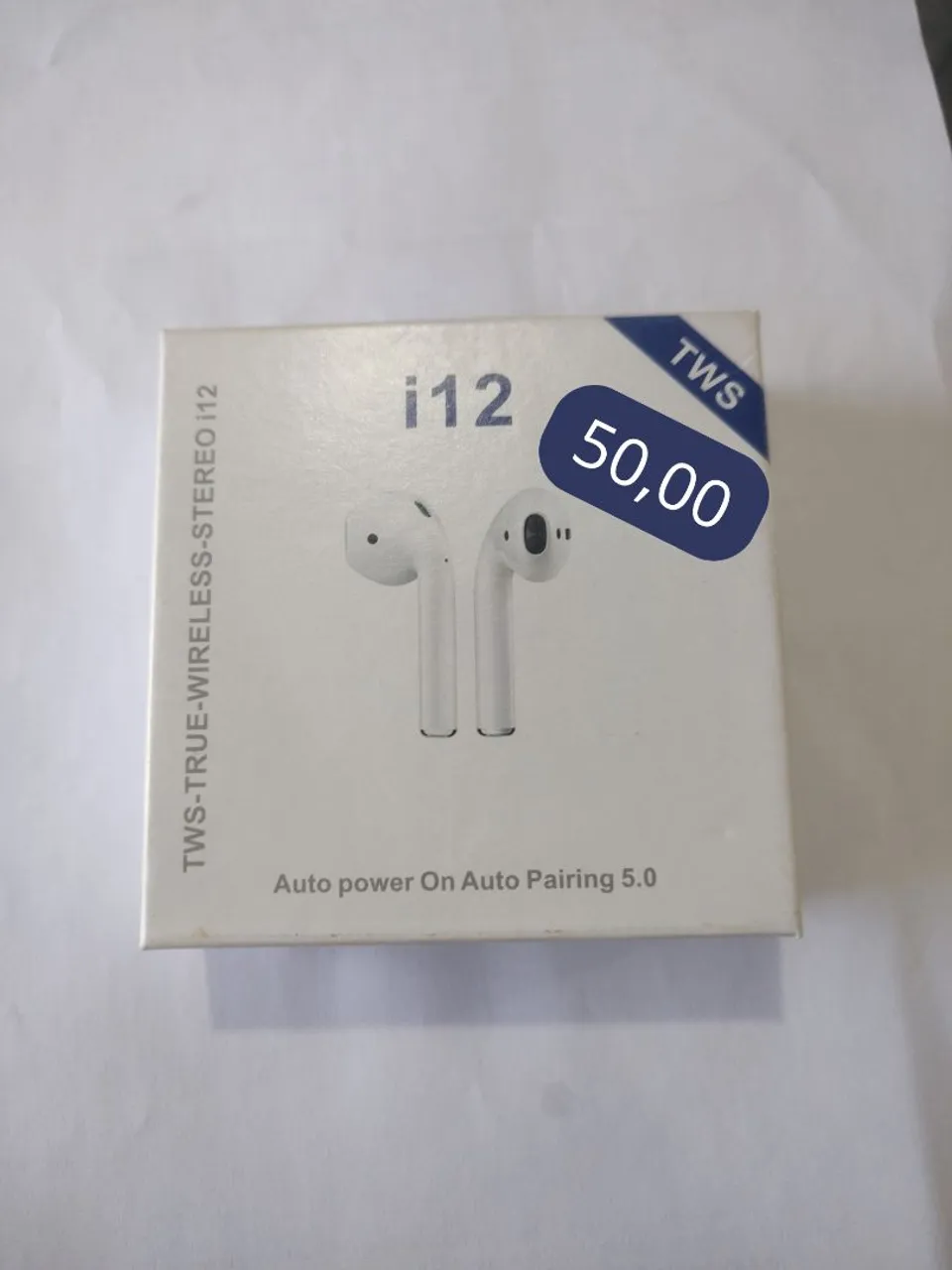 Fone de Ouvido Bluetooth i12 TWS