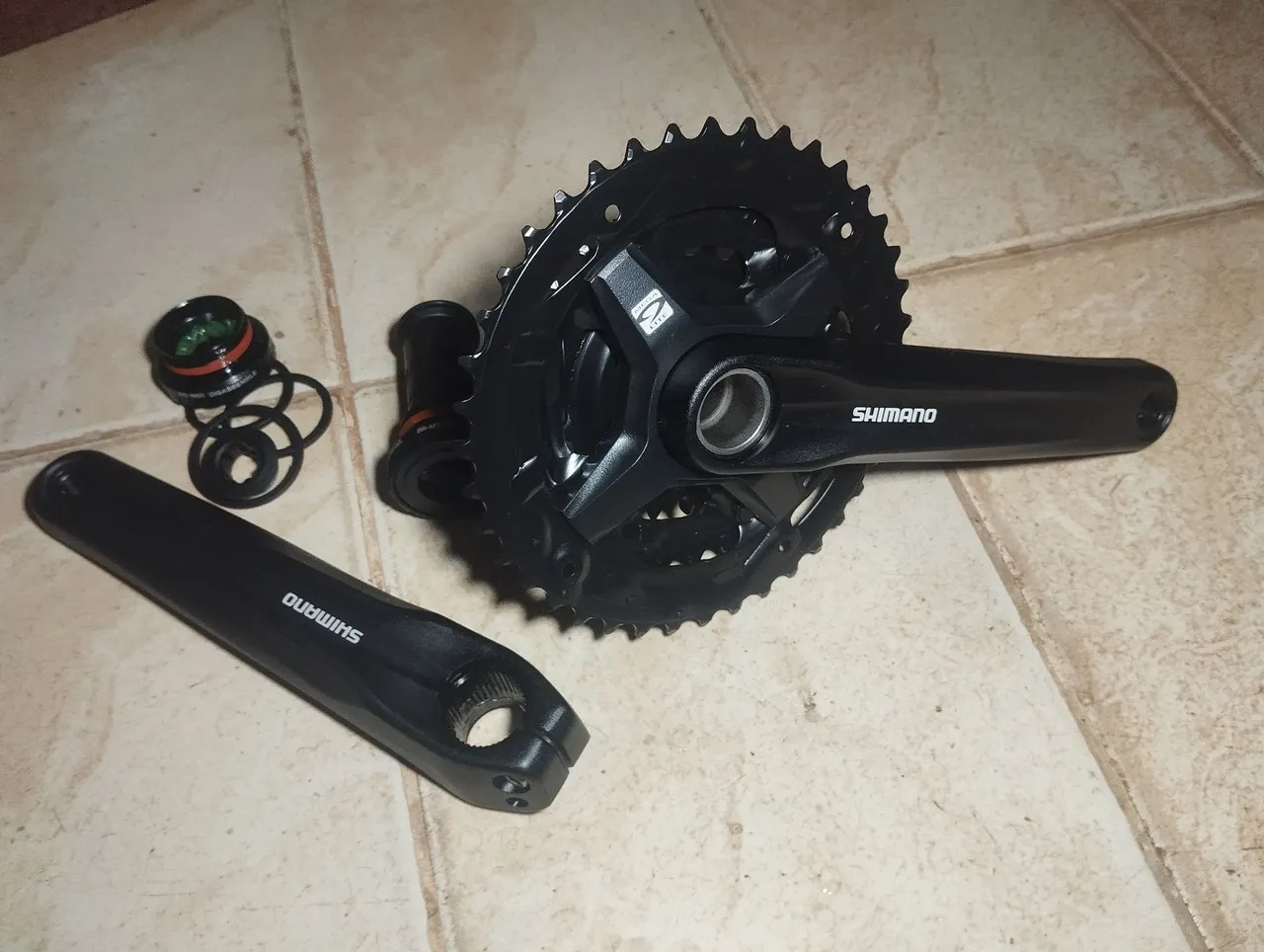 Pedivela Shimano integrado + central Shimano NOVOS