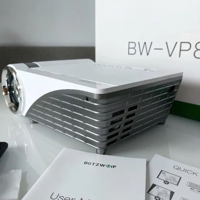 ACEITO TROCA | Projetor Blitzwolf VP8 5500 lúmens 150" Wifi Bluetooth - Foto 3