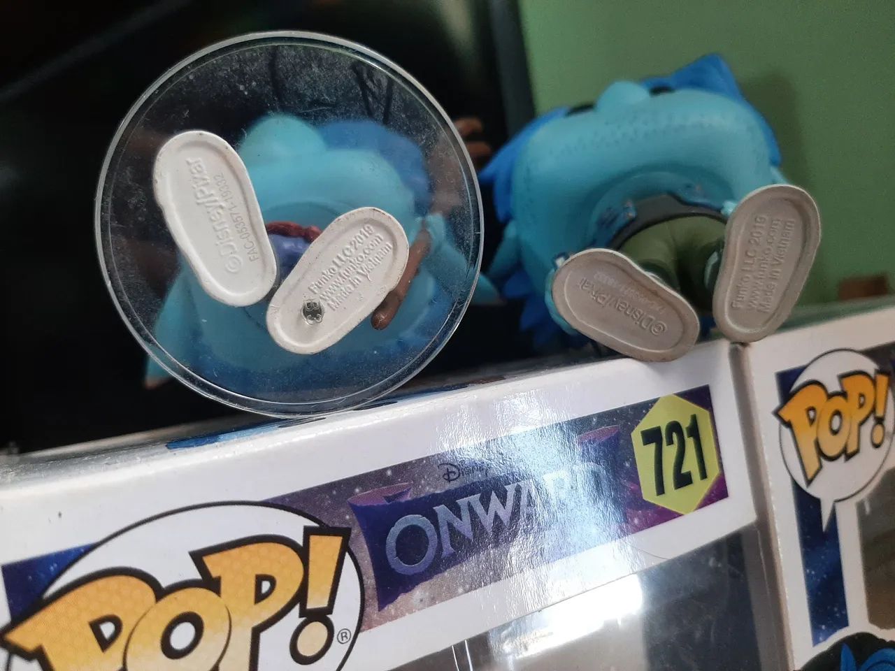 Combo Funkos Pop! Disney Pixar Onward / Dois Irmãos 721 + 722 (Caixas Danificadas) - Foto 3