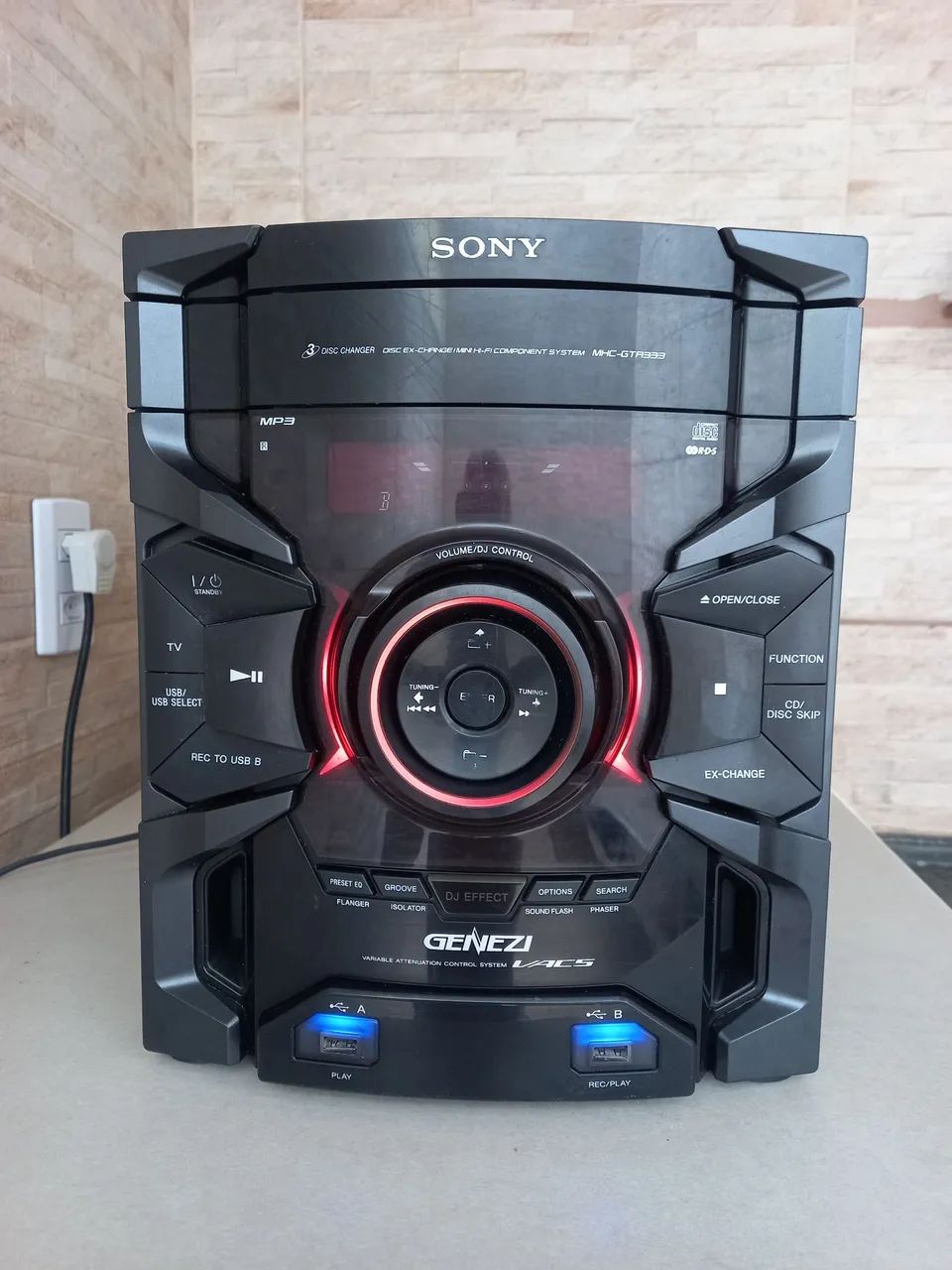 Disc ex-change/Mini hi-fi Component System Sony modelo MHC-GTA333  - Foto 2