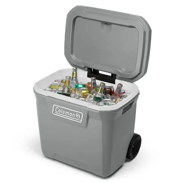 Caixa Térmica com Rodas 61,5L Silver Ash Coleman - Foto 3