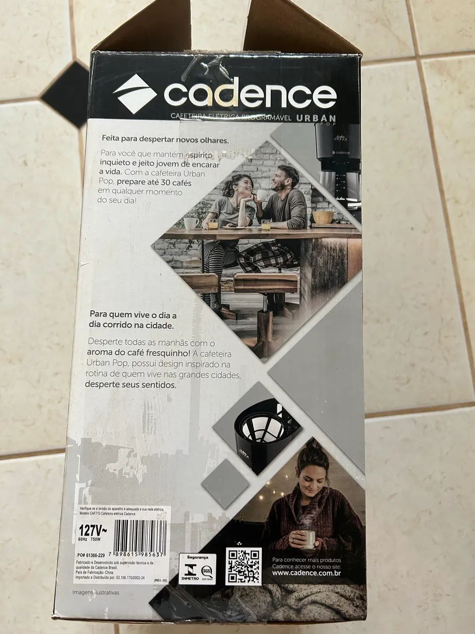 Cafeteria elétrica PROGRAMÁVEL URBAN POP - Cadence - Foto 3