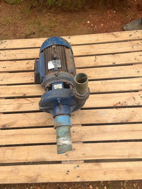 Bomba d'água para irrigação 7,5 CV TRIFÁSICA  - Foto 4