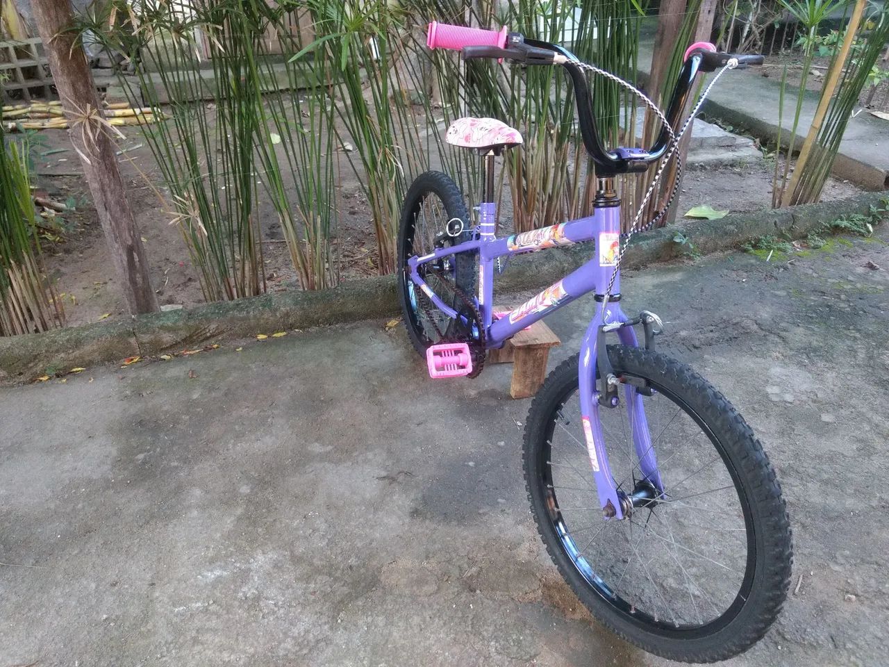 Bicicleta infantil aro 20 reformada  - Foto 3