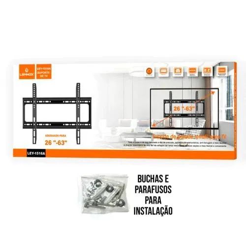 Suporte para tv 26 a 63 Polegadas TVs - Foto 4