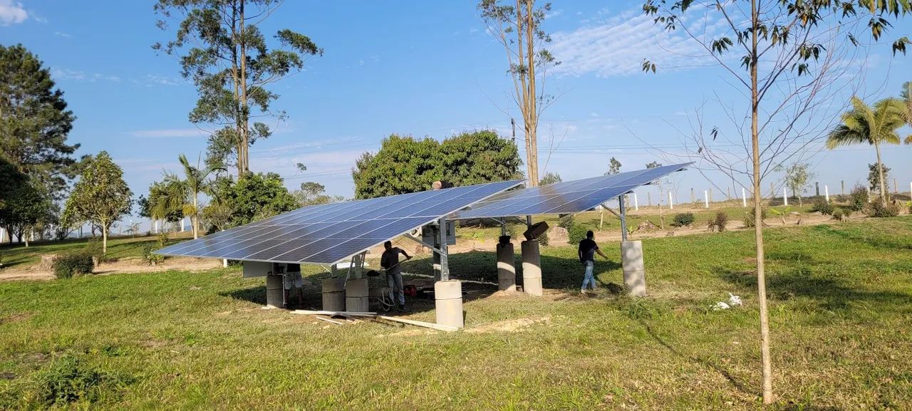 Energia solar off grid ( com bateria) - Foto 3