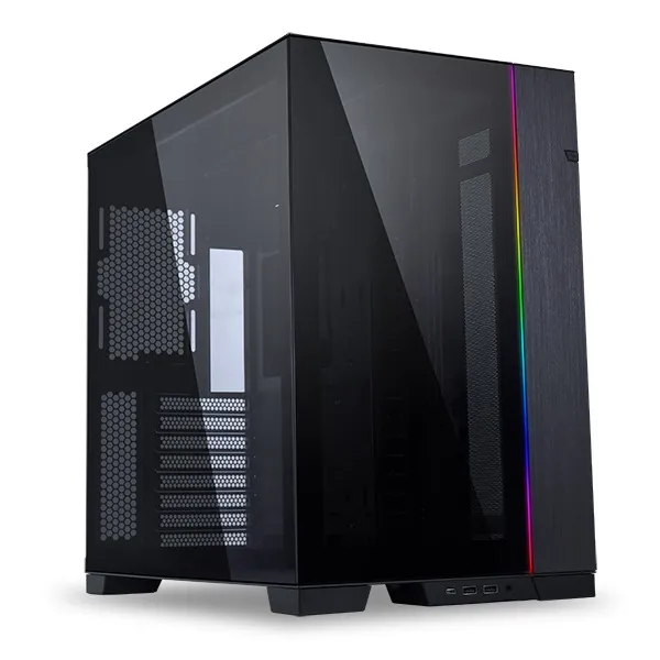 Gabinete Gamer Lian Li 01 Dynamic Evo Silver