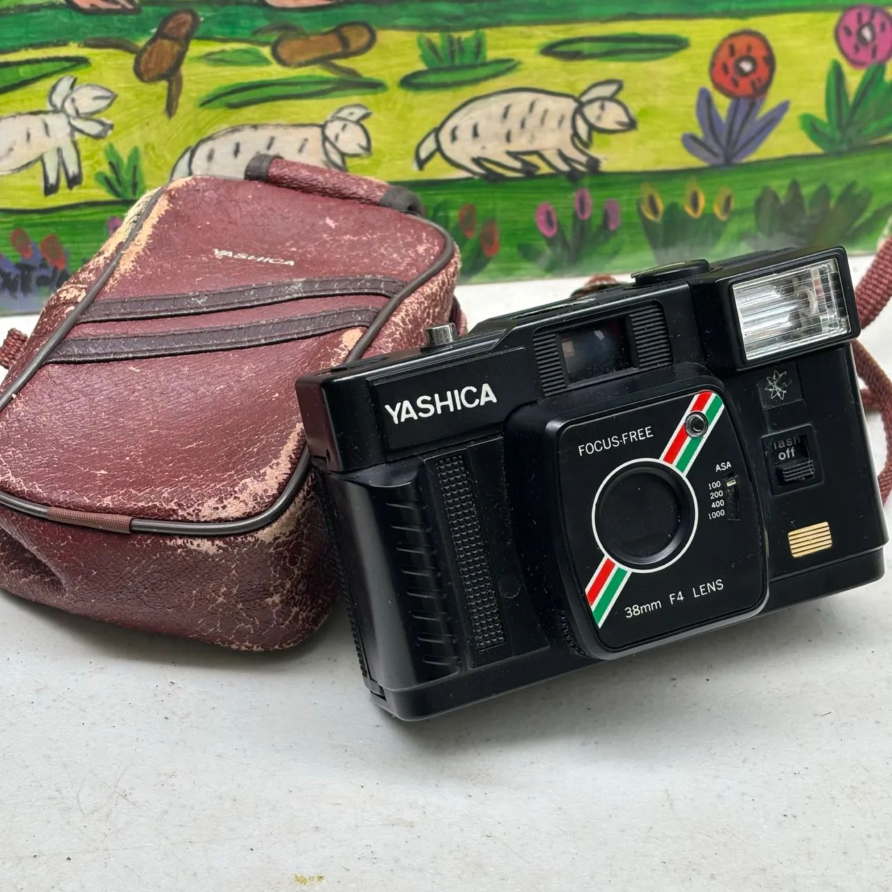 Câmera antiga Yashica