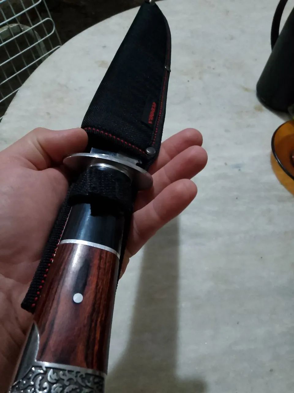 Faca tática artesanal  - Foto 4