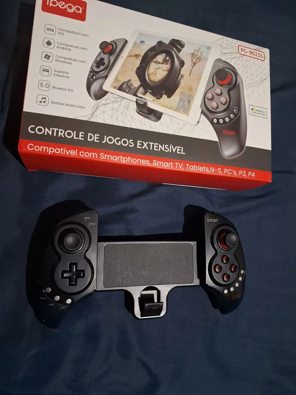 Controle de Jogos Extensível Ipega PG-90235