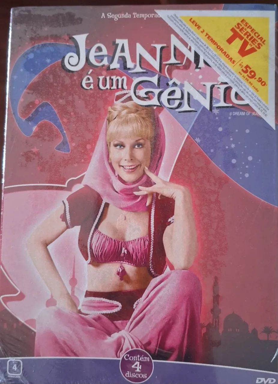 Dvd Jeannie é um gênio 2ª temporada. Lacrado