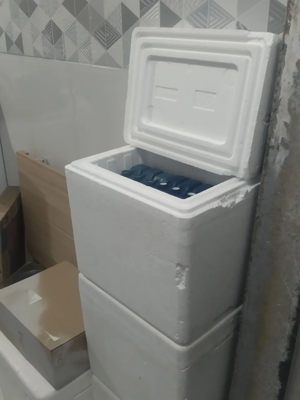 Caixas térmicas para transporte e armazenamento