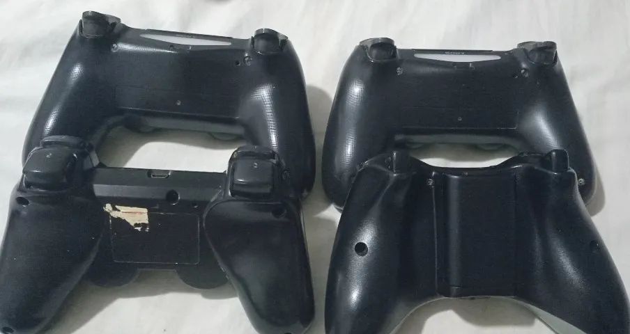 Lote de Controles Dualshock  4 , 3  e Xbox 360 Para Conserto ou Retirada  de Peças - Foto 2