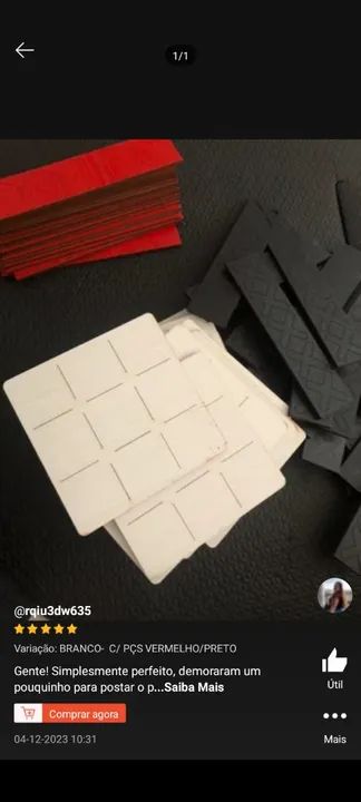 Jogo da velha em mdf - Foto 2