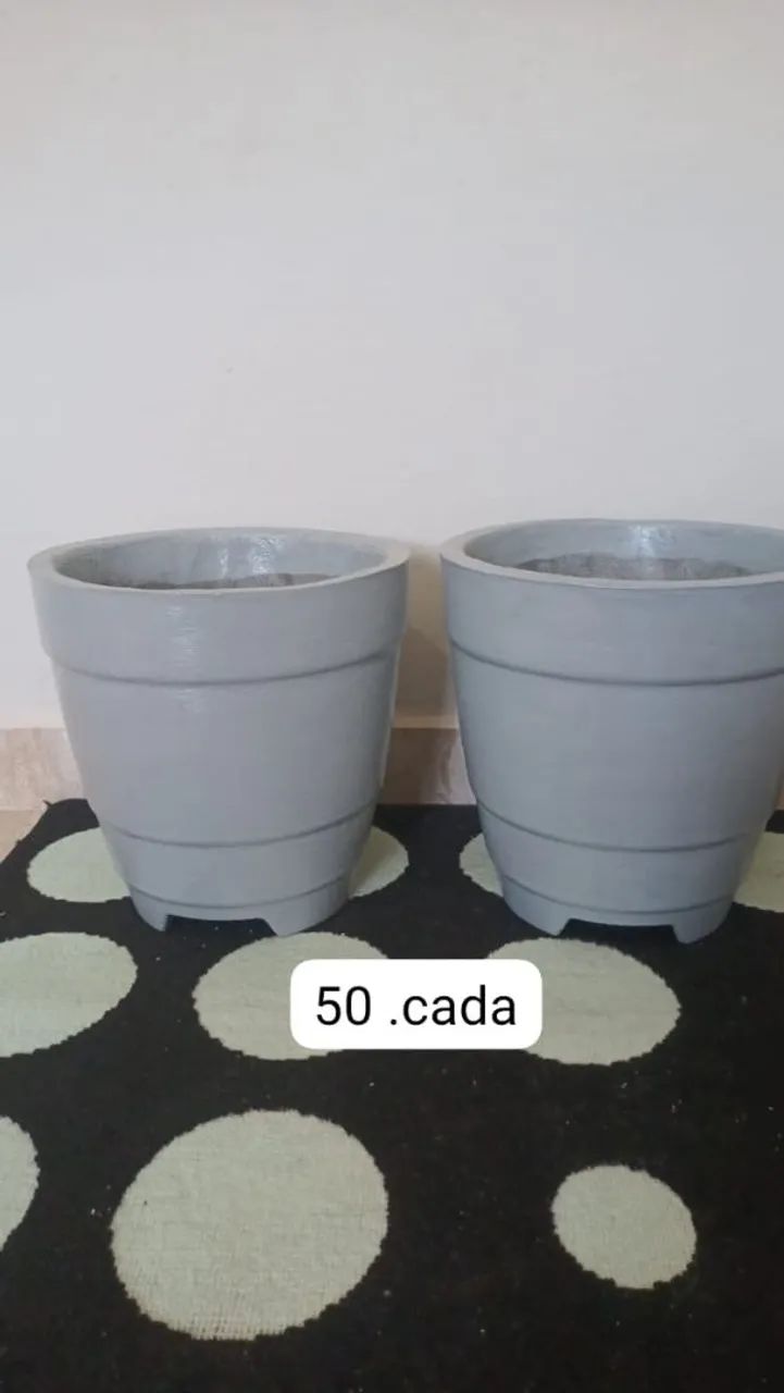 Vasos de cimento decorativos - Foto 3