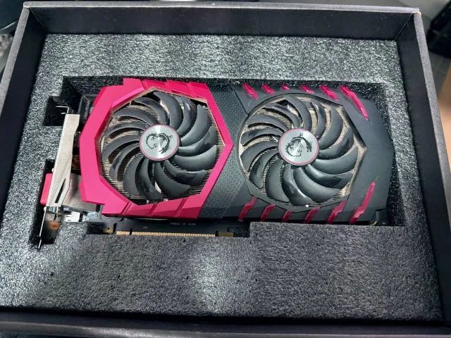 MSI GTX 1060 6GB GAMING X **NAO DA VIDEO**