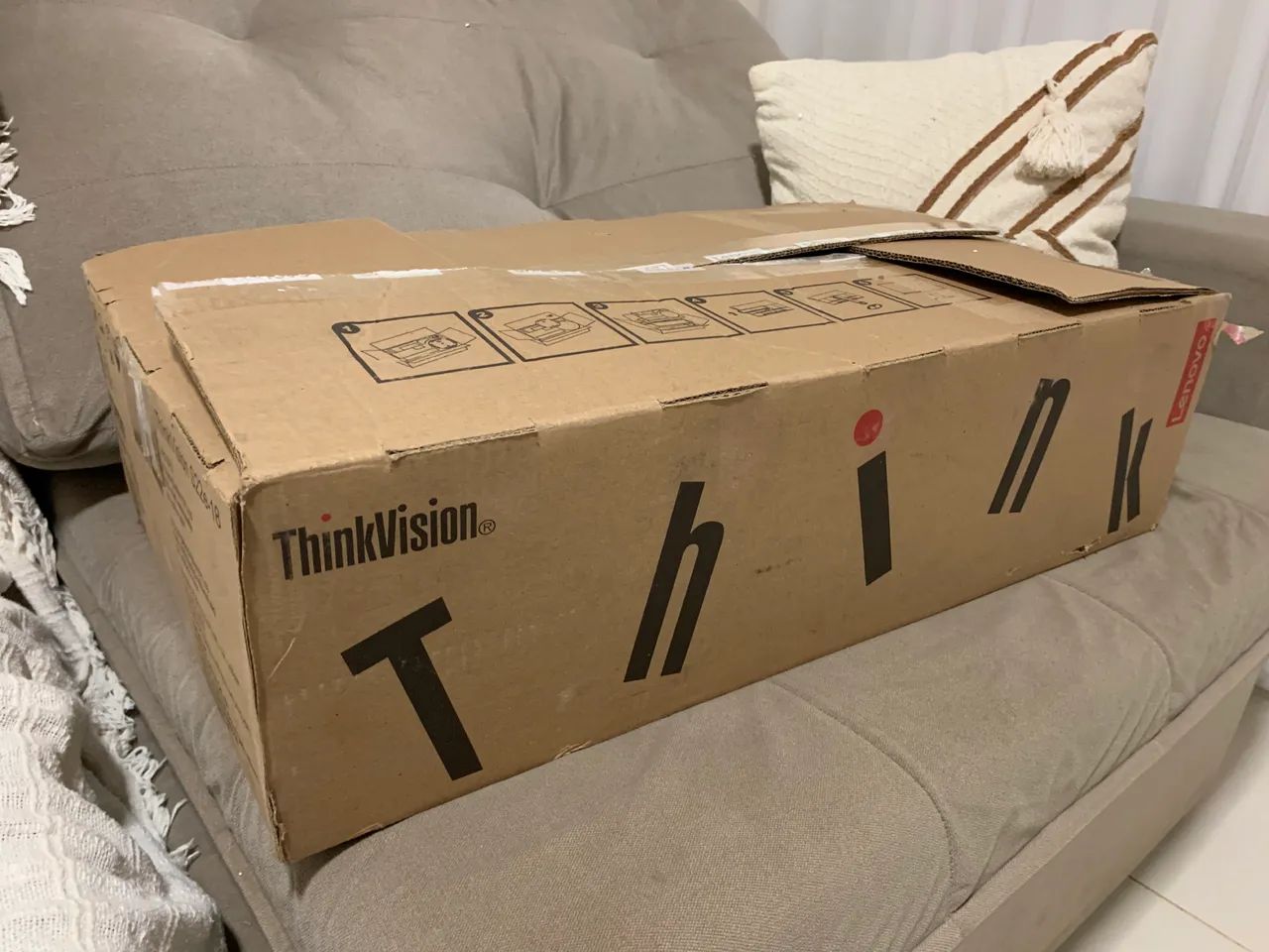 Monitor 21,5 polegadas ThinkVision - Novo na Caixa - Foto 5