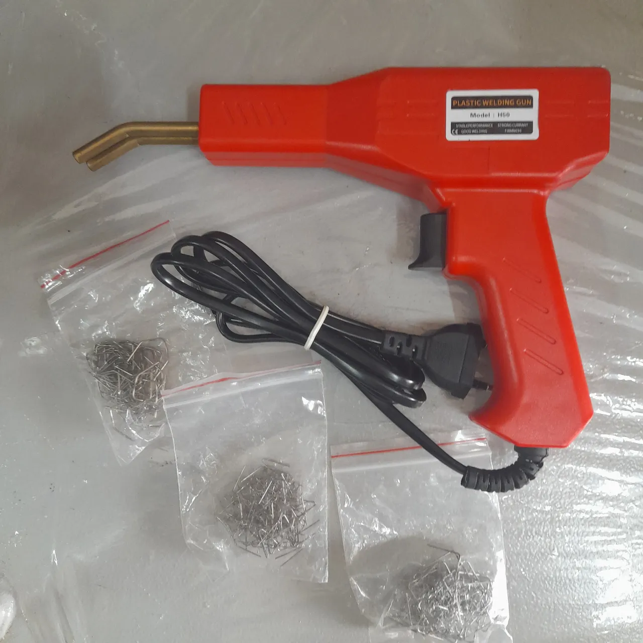 Pistola para soldar plástico