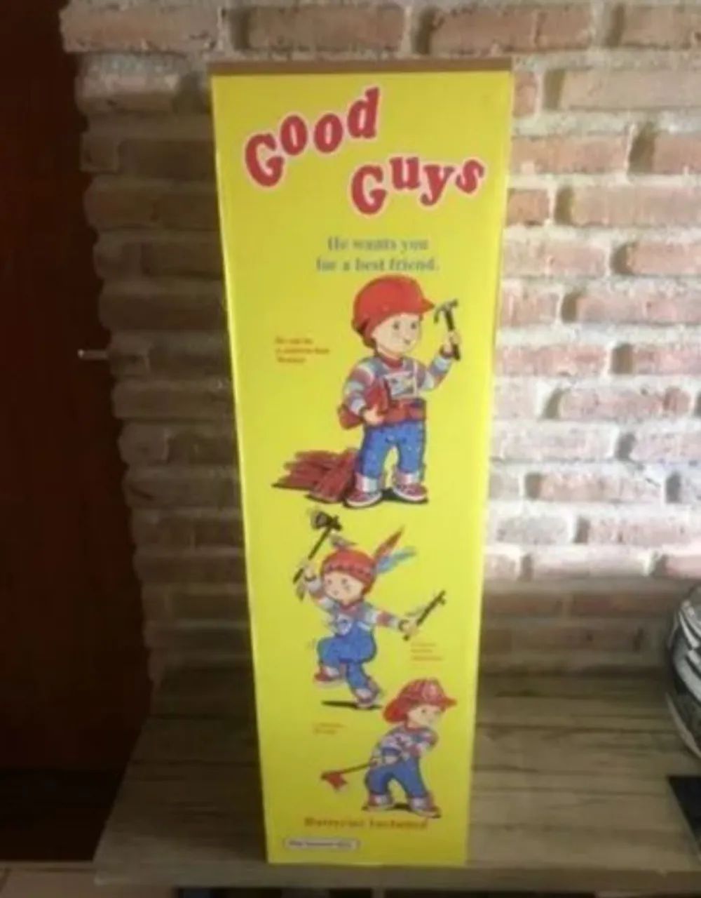 Caixa Good Guy Chucky Tamanho Real - MDF - Foto 4