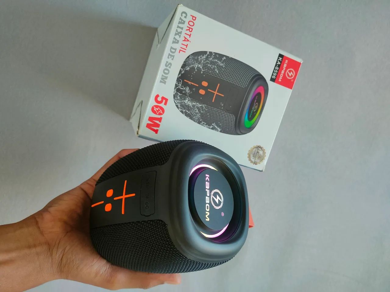 Caixa de Som Bluetooth 50W  KA-8596  - Foto 3