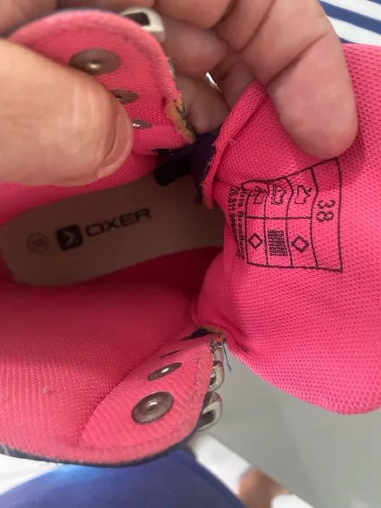 Patins OXER número 38 semi novo R$200,00 mais negócio - Foto 4