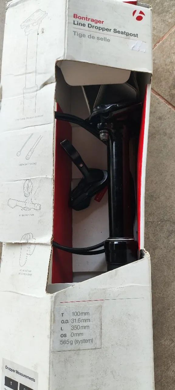 Canote retrátil 31.6 bontranger - Foto 3
