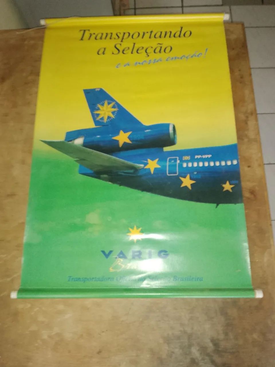 Banner da Varig 
