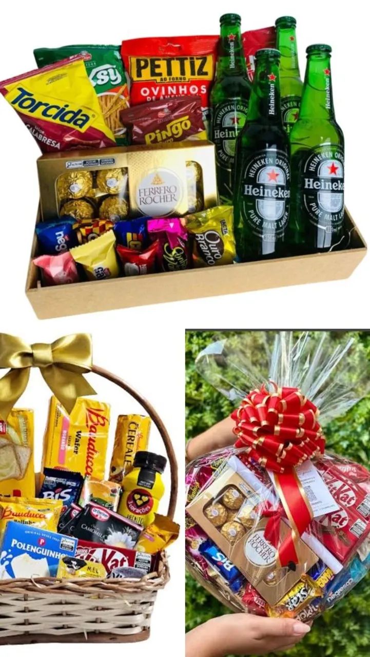 Cestas de Presentes : Chocolates , Canecas decoradas - Foto 4