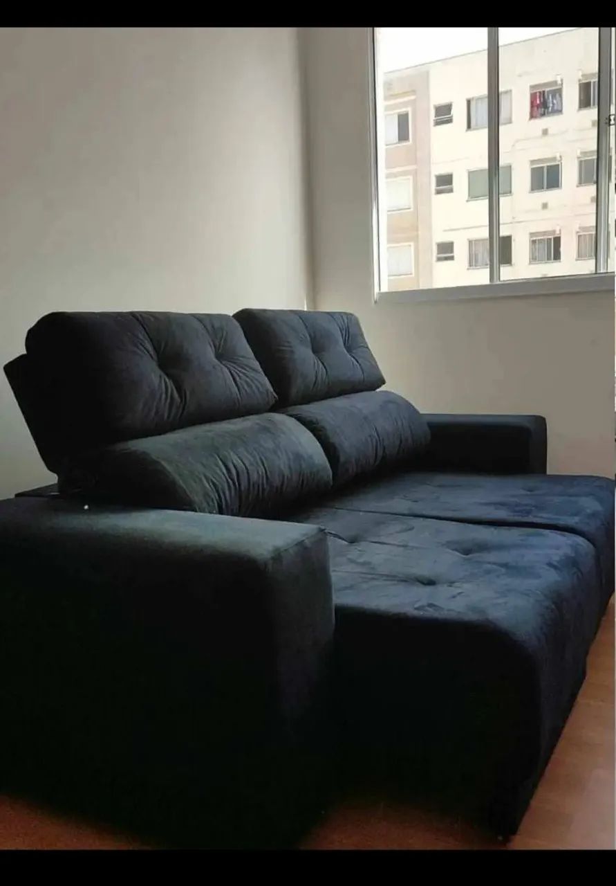 SOFA RETRATIL RECLINÁVEL PAGUE NA ENTREGA FRETE GRÁTIS 