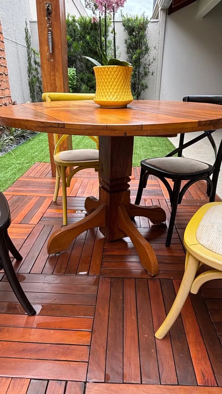 Mesa de Madeira Maciça - Foto 3