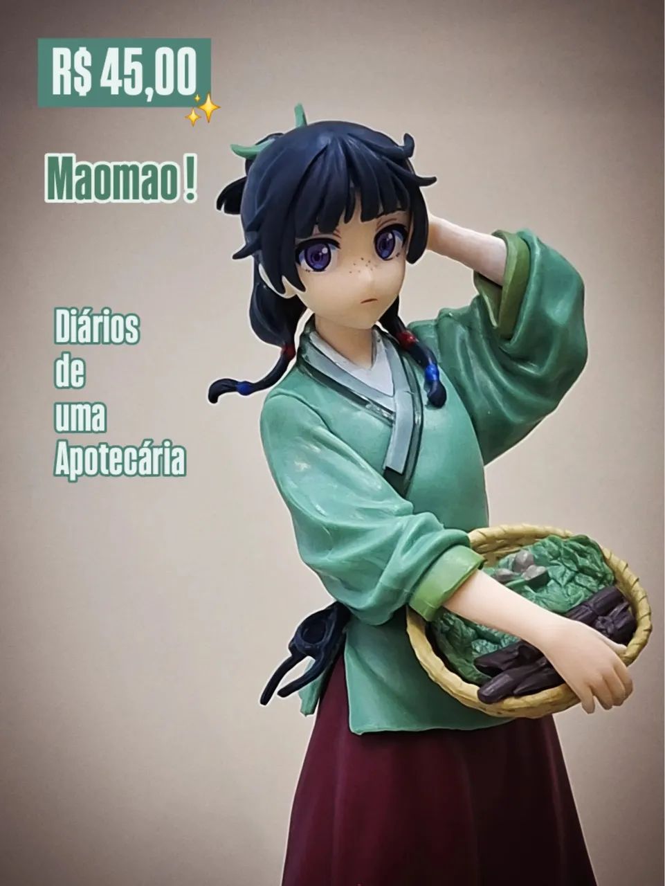 Action Figure Maomao - Diários de uma Apotecária - Foto 2