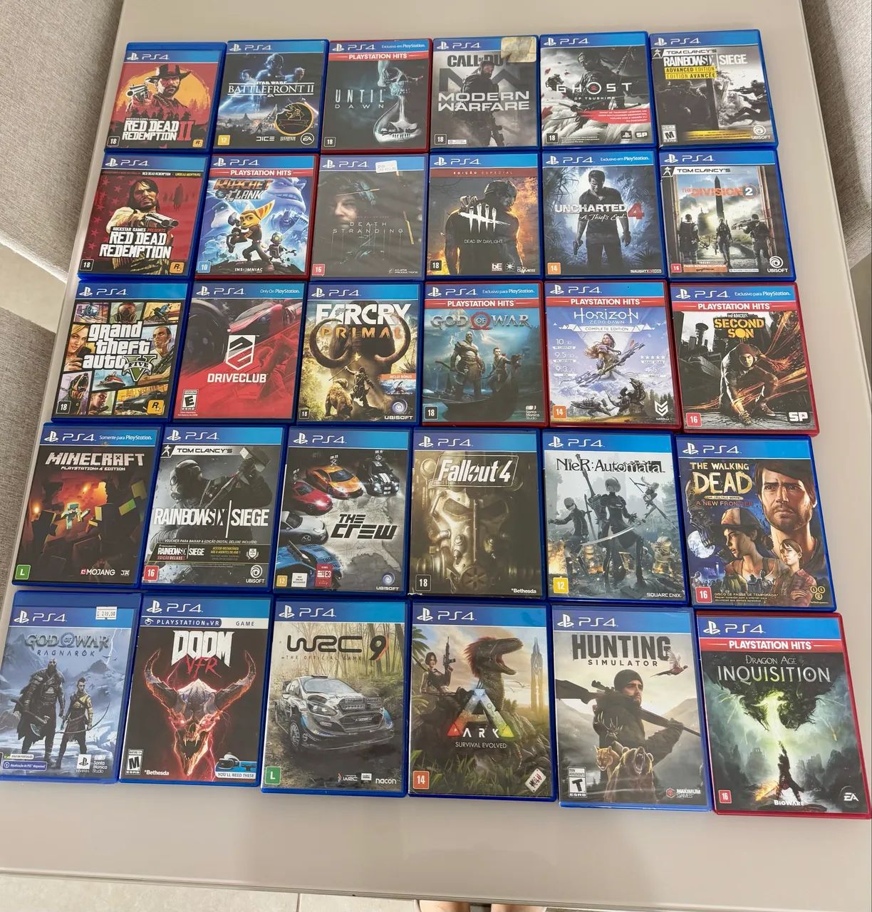 Jogos Ps4 impecáveis 