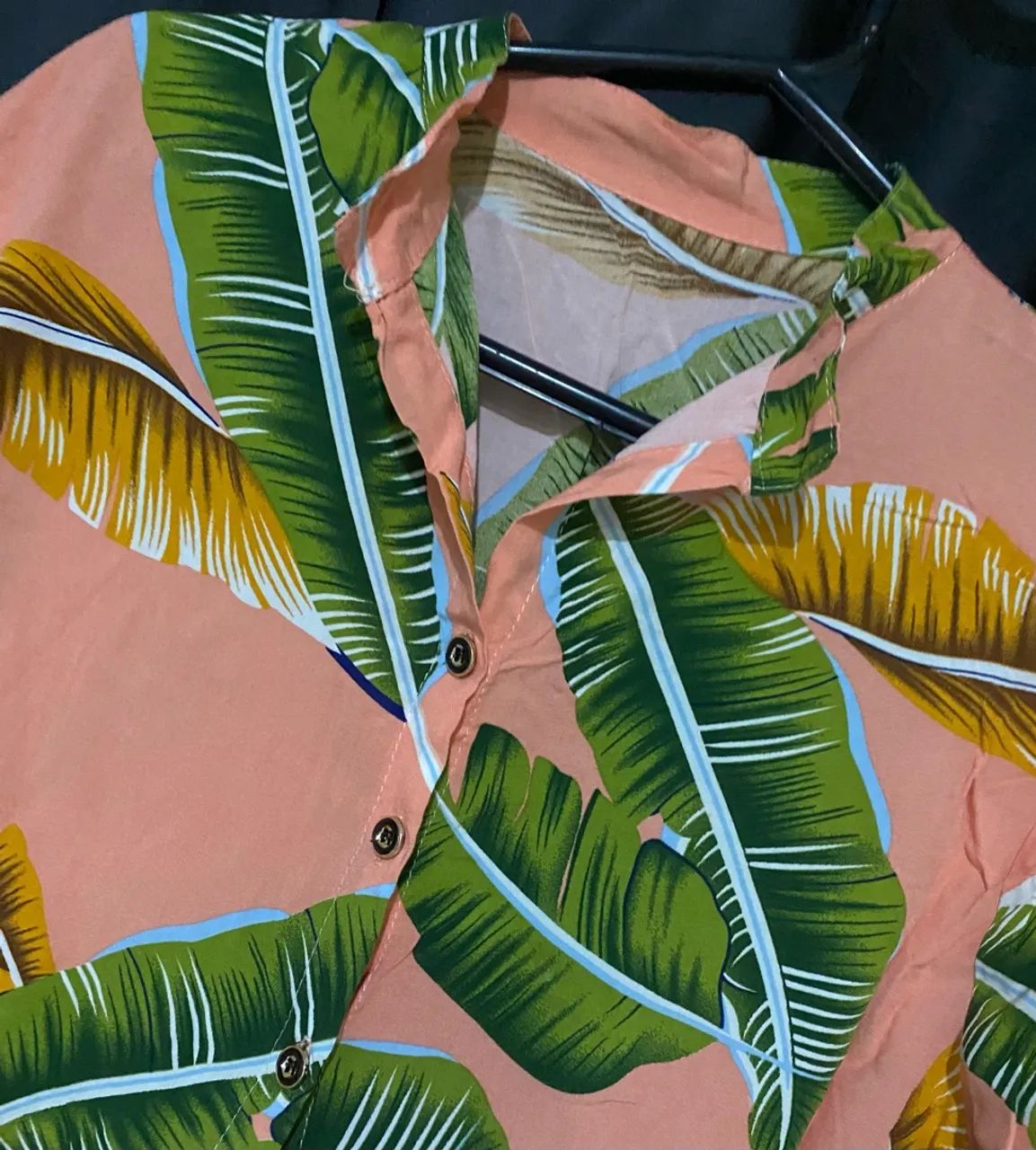 Blusa Cropped Tecido - Foto 2